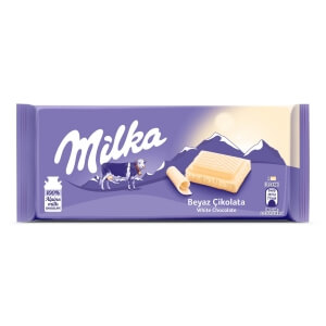 Milka Beyaz Çikolata 80 Gr