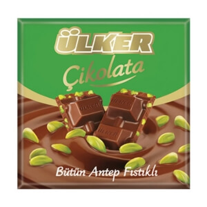 Ülker Çikolata Fıstıklı 70 Gr